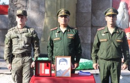 Передача военным комиссариатом республики в Национальный музей предметов периода Великой Отечественной войны