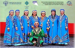 Талантливый гость Тун пайрама: солист фольклорного ансамбля «Ойун» Сергей Кискоров из Кемеровской области