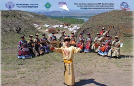 Гость Тун пайрама из Тывы: солист национального театра музыки и танца «Саяны» Дойур Сайын