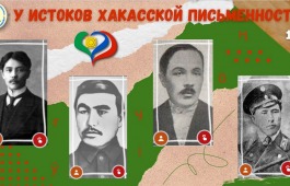 Детская библиотека подготовила выставку-плакат ко Дню хакасского языка