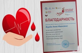 Детская библиотека стала участником  донорских мероприятий