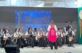 Обладателем Гран-при конкурса «Хысхы саңнары-2022» стал оркестр хакасских национальных инструментов музыкального колледжа