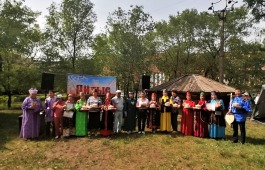 Гран-при 33-го конкурса музыкального творчества «Айтыс»  стала тахпахчы Ефросинья Сагалакова из Алтайского района