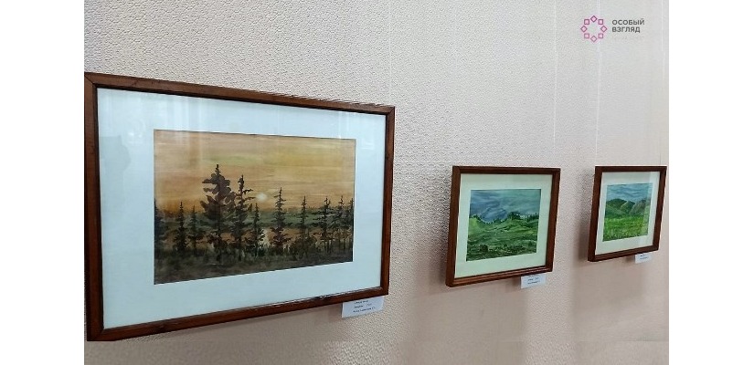 В Клубе инвалидов по зрению откроется выставка  художника Сергея Майнагашева «Пейзажи родного края»