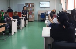 Национальный архив принял участие   в республиканском диктанте на хакасском языке