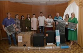 Дворец культуры в Луганске получил новое мультимедийное оборудование от Национального центра имени С.П. Кадышева