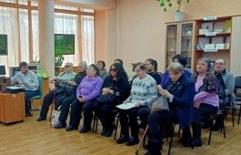 «900 дней мужества» час истории в хакасской республиканской библиотеке для слепых