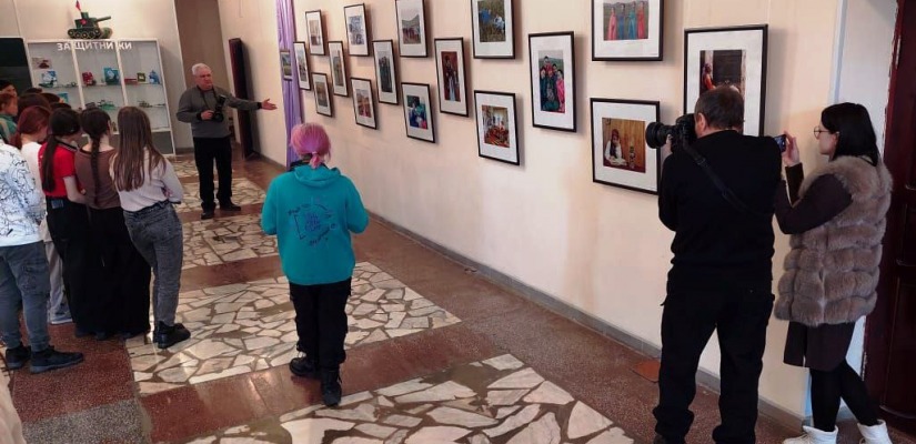 Для фотолюбителей села Таштып прошел  семинар-практикум по репортажной фотосьемке
