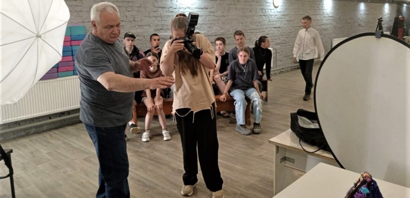 Для детей и подростков посёлка Расцвет прошёл  мастер-класс по фотоискусству
