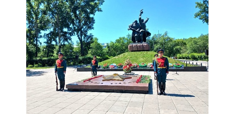 В канун Дня памяти и скорби жители Хакасии  почтили память погибших в Великой Отечественной войне