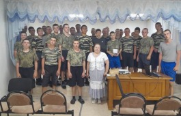 Руководитель Совета молодых литераторов Хакасии Анатолий Бимаев встретился с учащимися Абаканского специального учебно-воспитательного учреждения закрытого типа