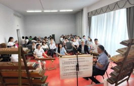 В Хакасском колледже искусств прошла творческая лаборатория в рамках Международного культурного центра