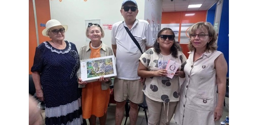 Эрудиты Клуба инвалидов по зрению стали победителями интеллектуальной игры «Логика+»