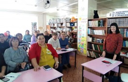 Для работников клубных учреждений Таштыпского района прошел семинар по организации досуга людей старшего поколения