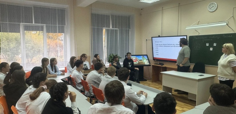 Национальный архив провел  Архивные уроки «Бессмертие народа — в его языке»