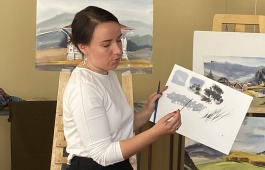 Мастер-класс Филиповской А.К. в рамках проекта «Творческая лаборатория «Ыраххы аалда»