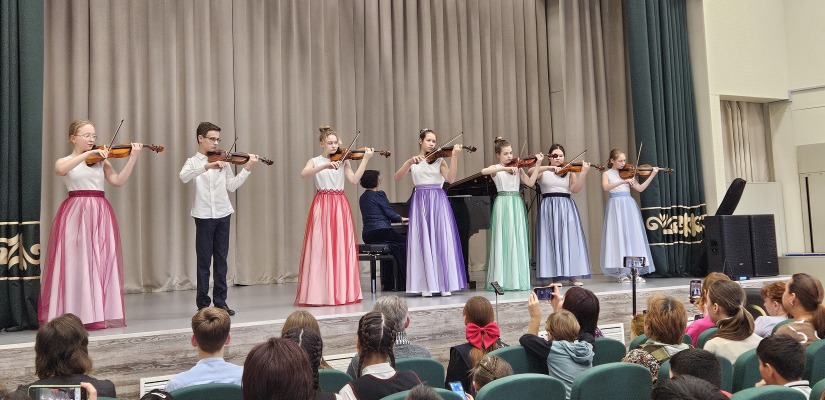 Гала-концерт в Аскизской детской школе искусств