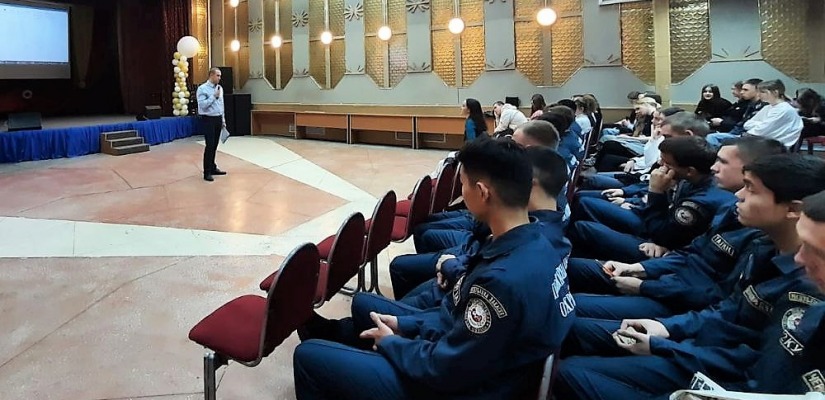Для студентов Училища (Техникума) олимпийского резерва  состоялась беседа о терроризме