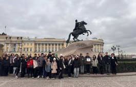 Вернулась группа учащихся и преподавателей «Моя Россия – град Петров»