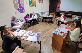 Погружение в мир традиционного искусства: мастер-класс  по изготовлению женского украшения «поғо»