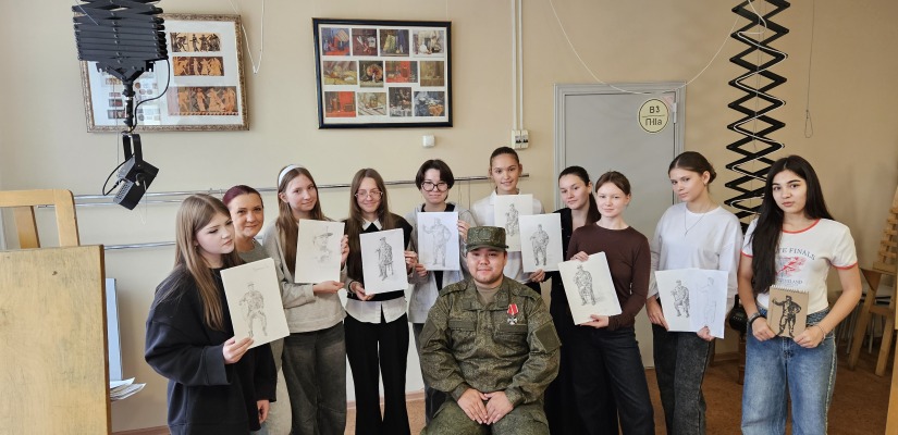 Всероссийская акция «Портрет героя»