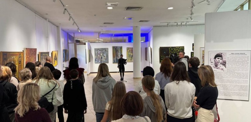 Открытие выставки «Мир глазами предков» в Хакасском национальном краеведческом музее им. Л.Р. Кызласова