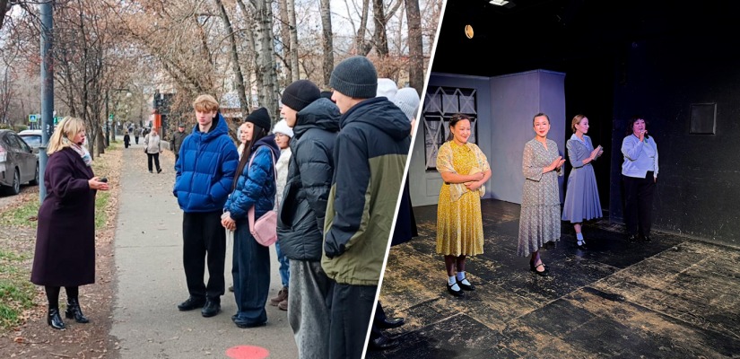 «Дорогами Победы». Абаканские школьники прикоснулись к легендарной истории театра имени А.М. Топанова
