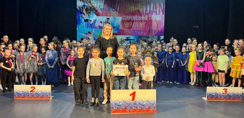 Детская студия «Час ханат» заняла 3 первых места на Сибирской олимпиаде по хореографии «Танцевальный Олимп»