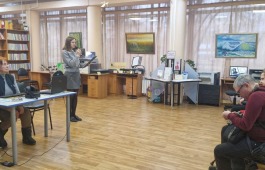 В Республиканской библиотеке для слепых состоялась творческая встреча с поэтессой Надеждой Фёдоровной Моисеевой
