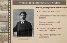 День рождения Степана Майнагашева: Национальный архив приглашает к просмотру нового видеовыпуска