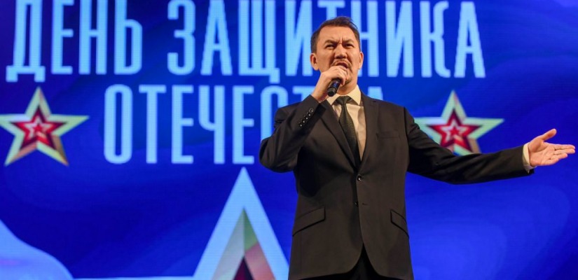 В Хакасии отметили День защитника Отечества праздничным концертом