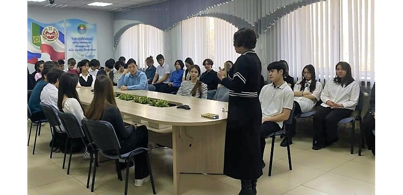 Молодежь национальной гимназии познакомилась с миром хайджи