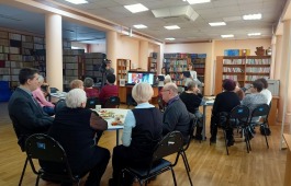 В Хакасской библиотеке для слепых прошло мероприятие «Мы вечное эхо друг друга…»