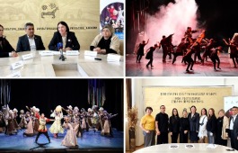 Коллективы Хакасской филармонии «Ӱлгер» и «Кӱн сузы» покорили сердца жителей Донбасса
