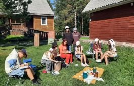В Хакасии проходит творческая школа для одаренных детей