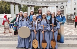 Фольклорный ансамбль «Артыс» представил Хакасию на Всероссийской детской фольклориаде в Башкортостане