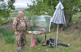 Всероссийский  выездной пленэр художников в Республике Хакасия