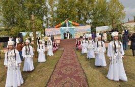 Праздник урожая «Уртун тойы» в Хакасии