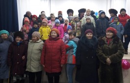 Ансамбль «Айланыс» первым выступил на сцене нового клуба села Нижняя Тея Аскизского района