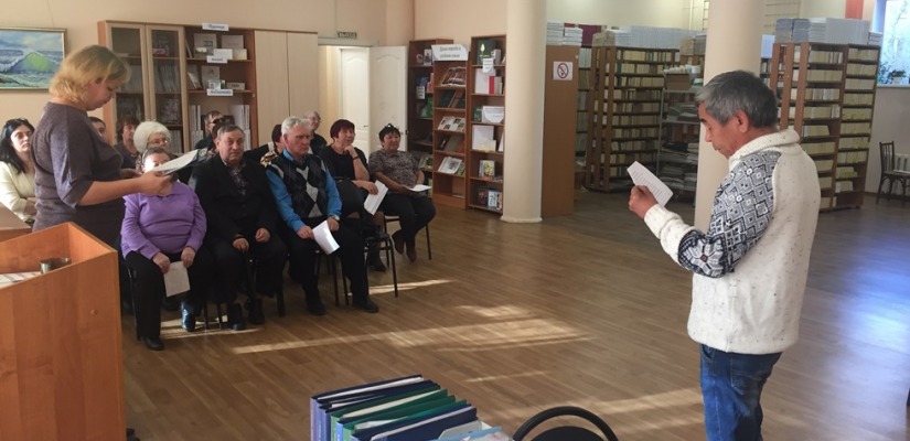 В Республиканской библиотеке для слепых прошел вечер поэзии «Поэтический мир М.Ю. Лермонтова»