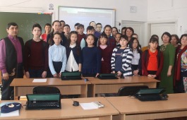 Хакасский писатель Сибдей Том встретился с жителями Таштыпа