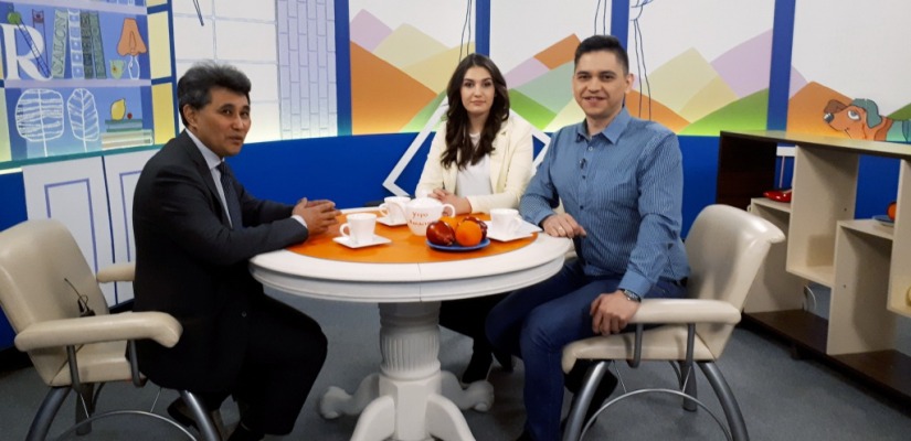 Руководители Хакасской филармонии дали интервью республиканским СМИ