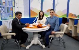 Руководители Хакасской филармонии дали интервью республиканским СМИ