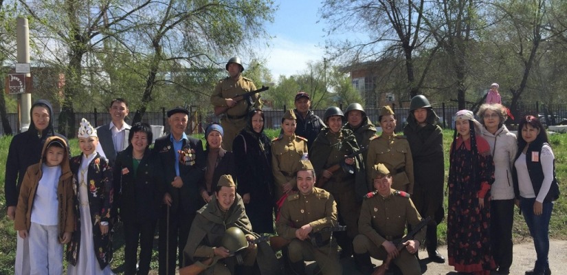 Драмтеатр имени А.М Топанова поздравляет ветеранов Великой Отечественной войны и жителей республики с Днем Победы