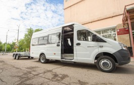 Хакасский театр драмы и этнической музыки «Читiген» получил новый транспорт для гастролей