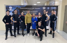 Президент «Русского национального балета «Кострома» Елена Царенко отметила солистов ансамбля «Шейк»