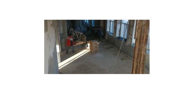 В Аскизском районе полным ходом идет капитальный ремонт двух домов культуры