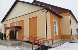 В преддверии Нового года в селе Калинино прошло торжественное открытие дома культуры