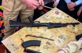 Выставка военного оружия