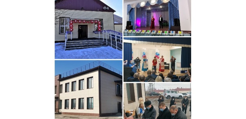 Сразу в двух селах Хакасии распахнули двери дома культуры